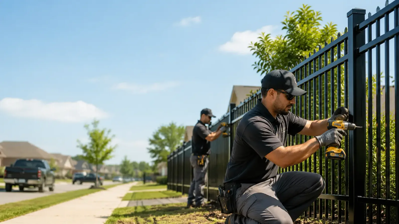 Metal Fence Installation in Franklin, NE